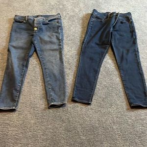 Express jeans 12 short and second pair 10